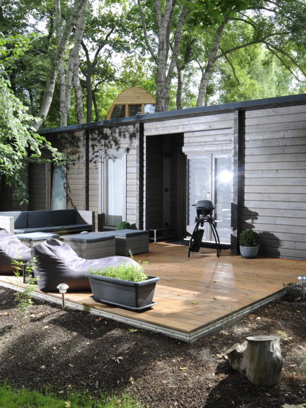 Nature Lodge mit eigener Terrasse
