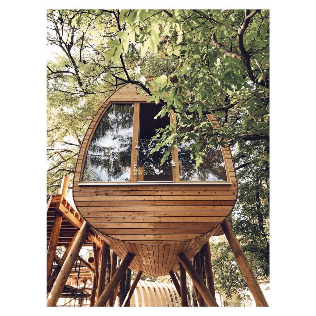 Einblick in das Baumhaus